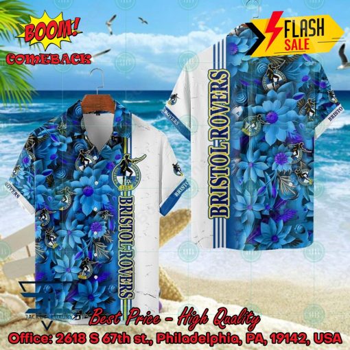 Bristol Rovers FC Floral Hawaiian Shirt And Shorts