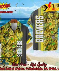 Burton Albion FC Floral Hawaiian Shirt And Shorts