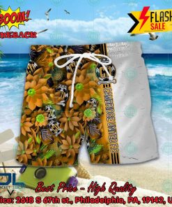 cambridge united fc floral hawaiian shirt and shorts 2 9g6R2