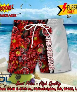 fleetwood town fc floral hawaiian shirt and shorts 2 twNrM