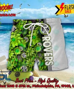 forest green rovers fc floral hawaiian shirt and shorts 2 31gzO