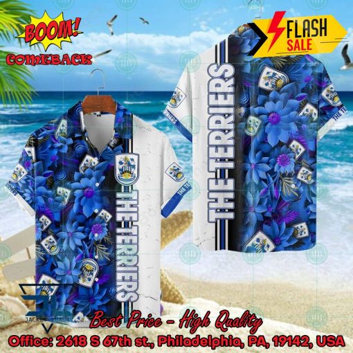 Huddersfield Town AFC Floral Hawaiian Shirt And Shorts