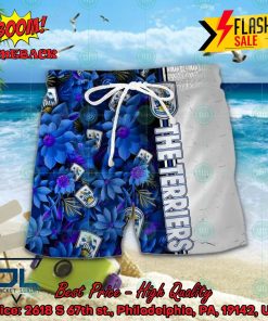 huddersfield town afc floral hawaiian shirt and shorts 2 QDCJi