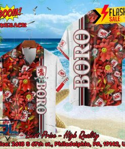 Middlesbrough FC Floral Hawaiian Shirt And Shorts
