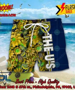 oxford united fc floral hawaiian shirt and shorts 2 iP7dF