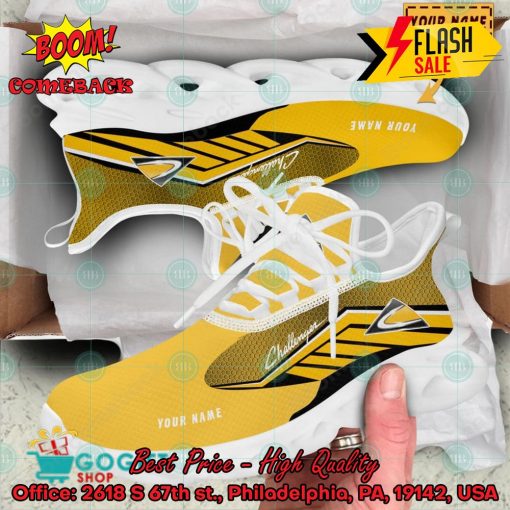 Personalized Name Challenger Max Soul Sneakers