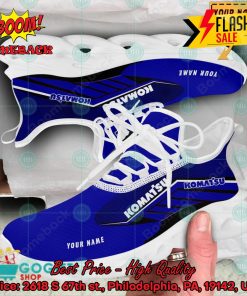 Personalized Name Komatsu Max Soul Sneakers