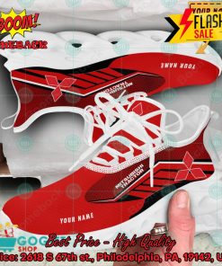 Personalized Name Mitsubishi Tractor Max Soul Sneakers