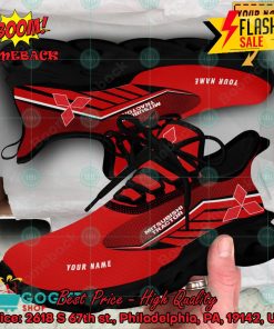 personalized name mitsubishi tractor max soul sneakers 2 p1gbg