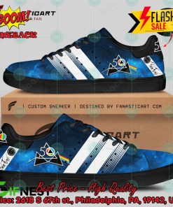 pink floyd rock band 50th anniversary the dark side of the moon style 3 custom adidas stan smith shoes 2 fb0uE