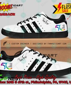 Pink Floyd Rock Band Black Stripes Style 4 Custom Adidas Stan Smith Shoes