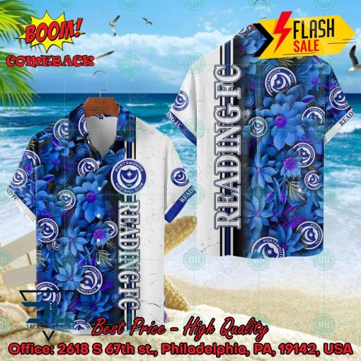 Portsmouth FC Floral Hawaiian Shirt And Shorts
