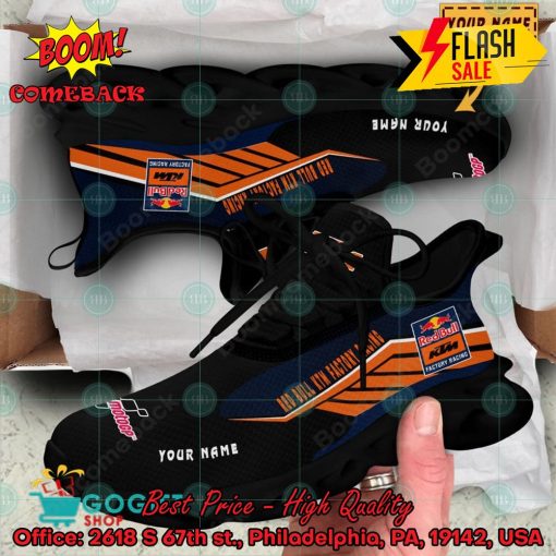 Red Bull KTM Factory Racing 2024 Personalized Name Max Soul Sneakers