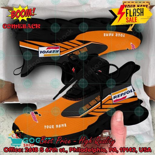 Repsol Honda Team 2024 Personalized Name Max Soul Sneakers