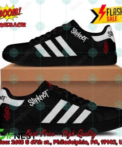Slipknot Heavy Metal Band White Stripes Style 2 Custom Adidas Stan Smith Shoes