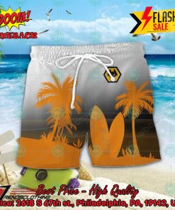 wolverhampton wanderers fc palm tree surfboard personalized name button shirt 2 f1LyY