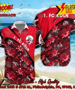 1. FC Koln Florals Button Shirt