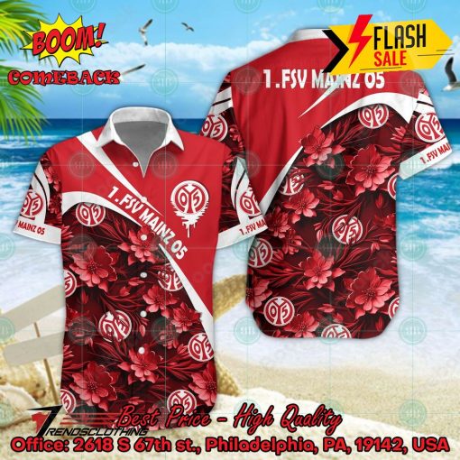 1. FSV Mainz 05 Florals Button Shirt