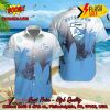 Biarritz Olympique Palm Tree Surfboard Personalized Name Button Shirt