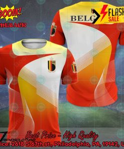 Belgium National Football Team Euro 2024 3D T-shirt Hoodie Apparel