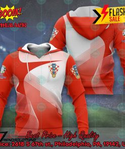 Croatia National Football Team Euro 2024 3D T-shirt Hoodie Apparel