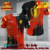 Euro 2024 Belgium National Football Team Painting Style 2 Personalized Name 3D T-shirt Apparel