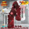 Euro 2024 Czech Republic National Football Team Gear Personalized Name 3D T-shirt Apparel