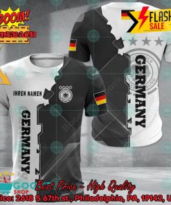 Euro 2024 Germany National Football Team Gear Personalized Name 3D T-shirt Apparel