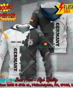 Euro 2024 Germany National Football Team Gear Personalized Name 3D T-shirt Apparel