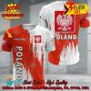 Euro 2024 Portugal National Football Team Painting Personalized Name 3D T-shirt Apparel