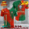 Euro 2024 Poland National Football Team Painting Personalized Name 3D T-shirt Apparel