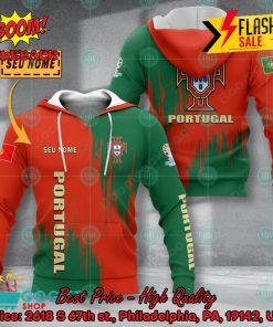 Euro 2024 Portugal National Football Team Painting Personalized Name 3D T-shirt Apparel