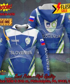 euro 2024 slovenia national football team big logo personalized name 3d t shirt apparel 2 WH2SP