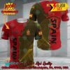 Euro 2024 Switzerland National Football Team Gear Personalized Name 3D T-shirt Apparel