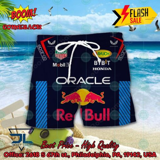 F1 Team 2024 Red Bull Racing Personalized Name Hawaiian Shirt And Shorts