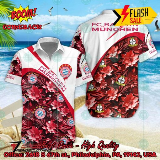 FC Bayern Munchen Florals Button Shirt