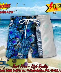 gillingham fc floral hawaiian shirt and shorts 2 A5h5k