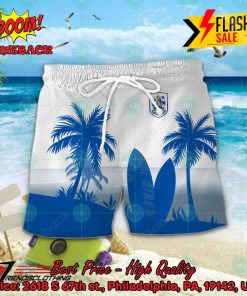 huddersfield town afc palm tree surfboard personalized name button shirt 2 MPvp4