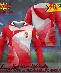 Hungary National Football Team Euro 2024 3D T-shirt Hoodie Apparel