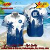 PreuBen Munster Palm Tree Surfboard Personalized Name Button Shirt