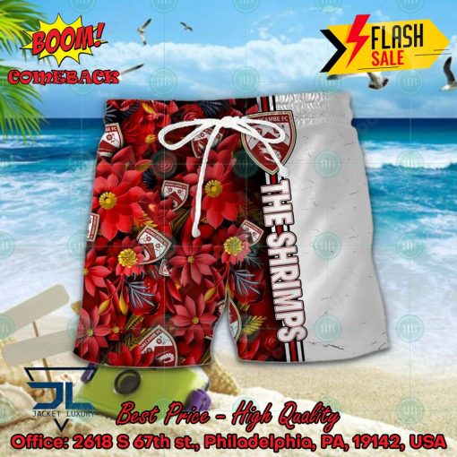 Morecambe FC Floral Hawaiian Shirt And Shorts