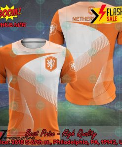 Netherlands National Football Team Euro 2024 3D T-shirt Hoodie Apparel