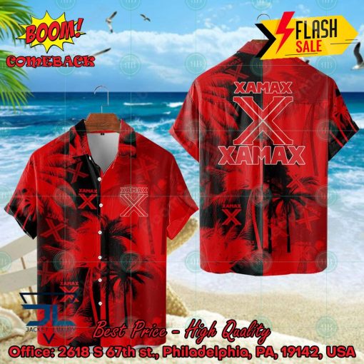 Neuchatel Xamax FCS Big Logo Coconut Tree Hawaiian Shirt