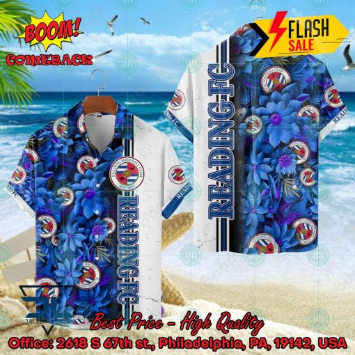 Reading FC Floral Hawaiian Shirt And Shorts