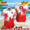 Reading FC Palm Tree Surfboard Personalized Name Button Shirt
