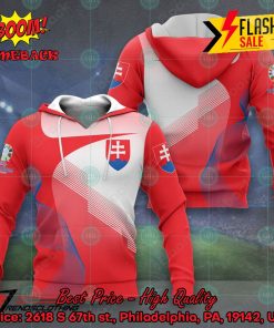 slovakia national football team euro 2024 3d t shirt hoodie apparel 2 DV045