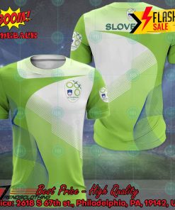 Slovenia National Football Team Euro 2024 3D T-shirt Hoodie Apparel