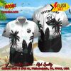 SSV Ulm 1846 Palm Tree Surfboard Personalized Name Button Shirt