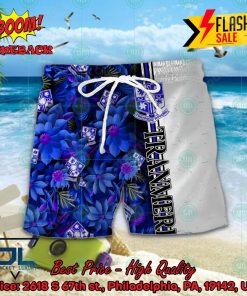tranmere rovers fc floral hawaiian shirt and shorts 2 0rlZl
