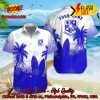 Walsall FC Palm Tree Surfboard Personalized Name Button Shirt